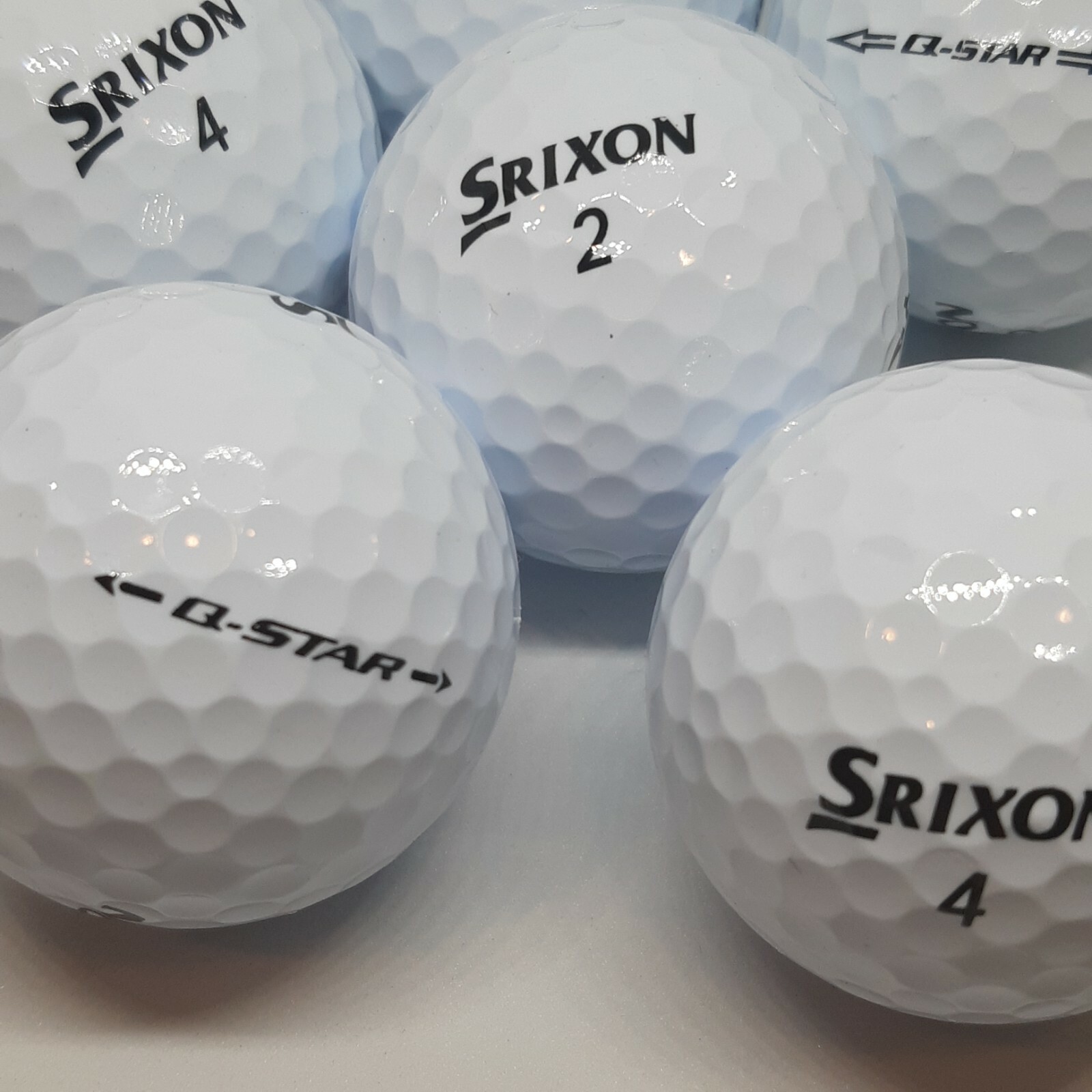 24 AAAAA (5A) Srixon Q Star / QsTour White Used Golf Balls. In MINT CONDITION 24 AAAAA (5A) Srixon Q Star / QsTour White Used Golf Balls. In MINT CONDITION