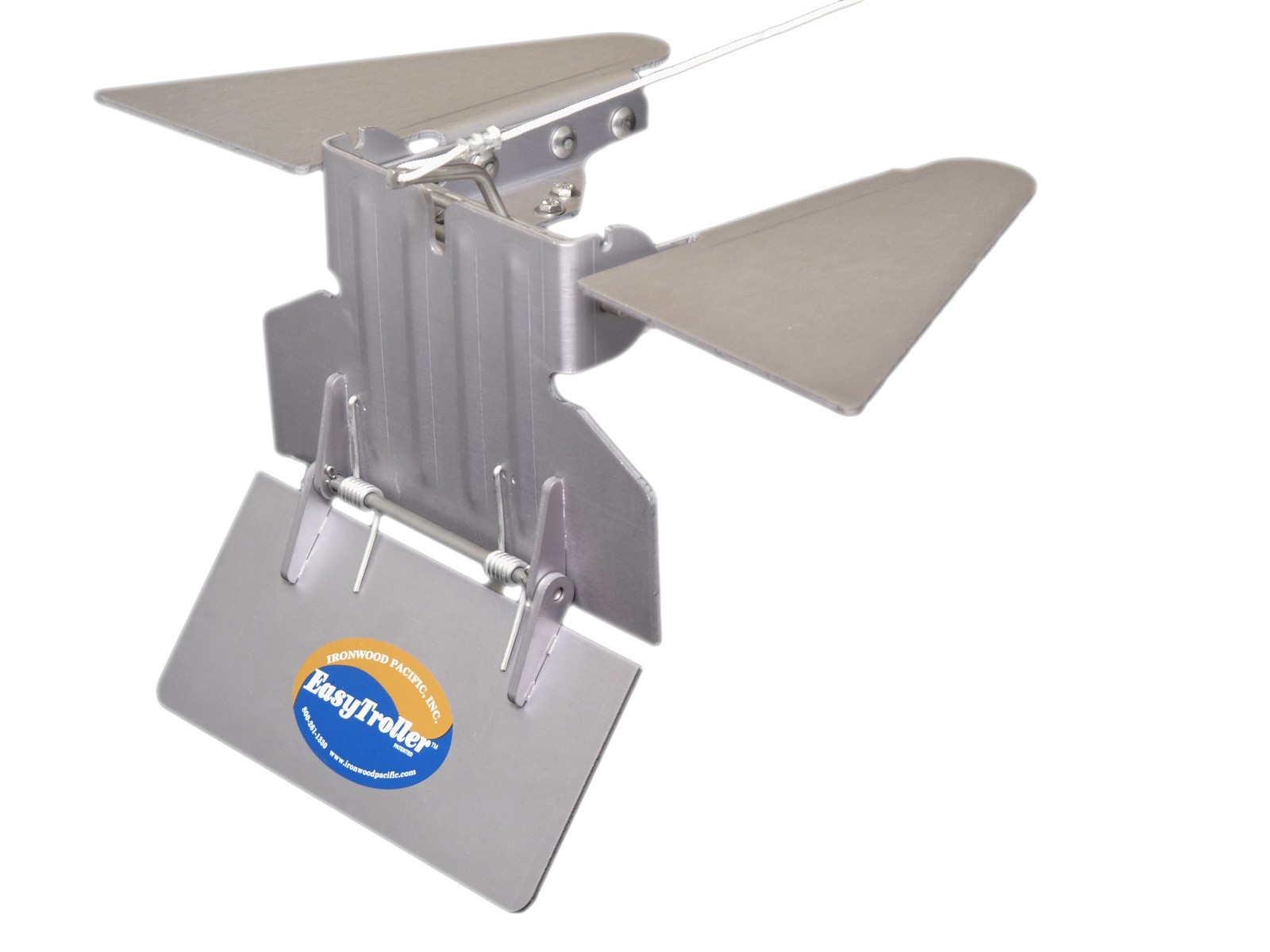 Ironwood Pacific EasyTroller Trolling Plate - Standard with Fins (for Motors ...