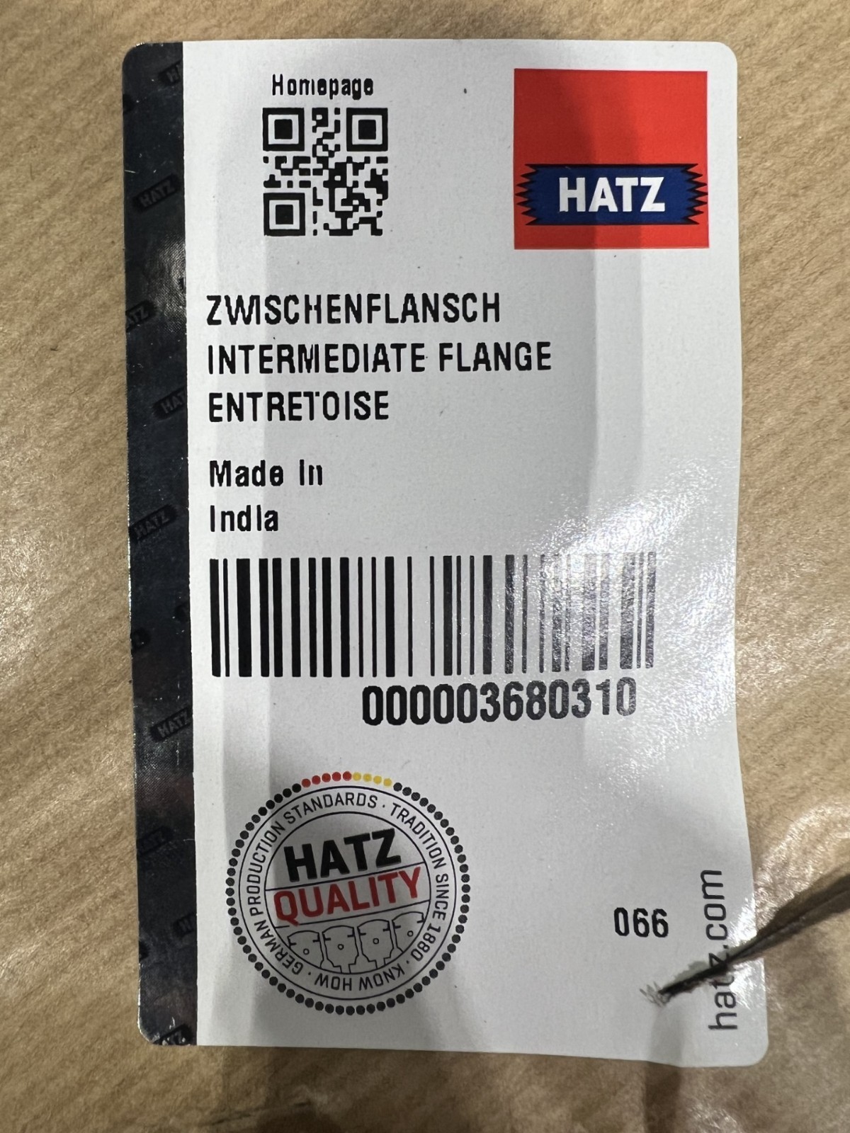 HATZ 03680310 intermediate flange Zwischenflansch NEW OEM HATZ 03680310 intermediate flange Zwischenflansch NEW OEM