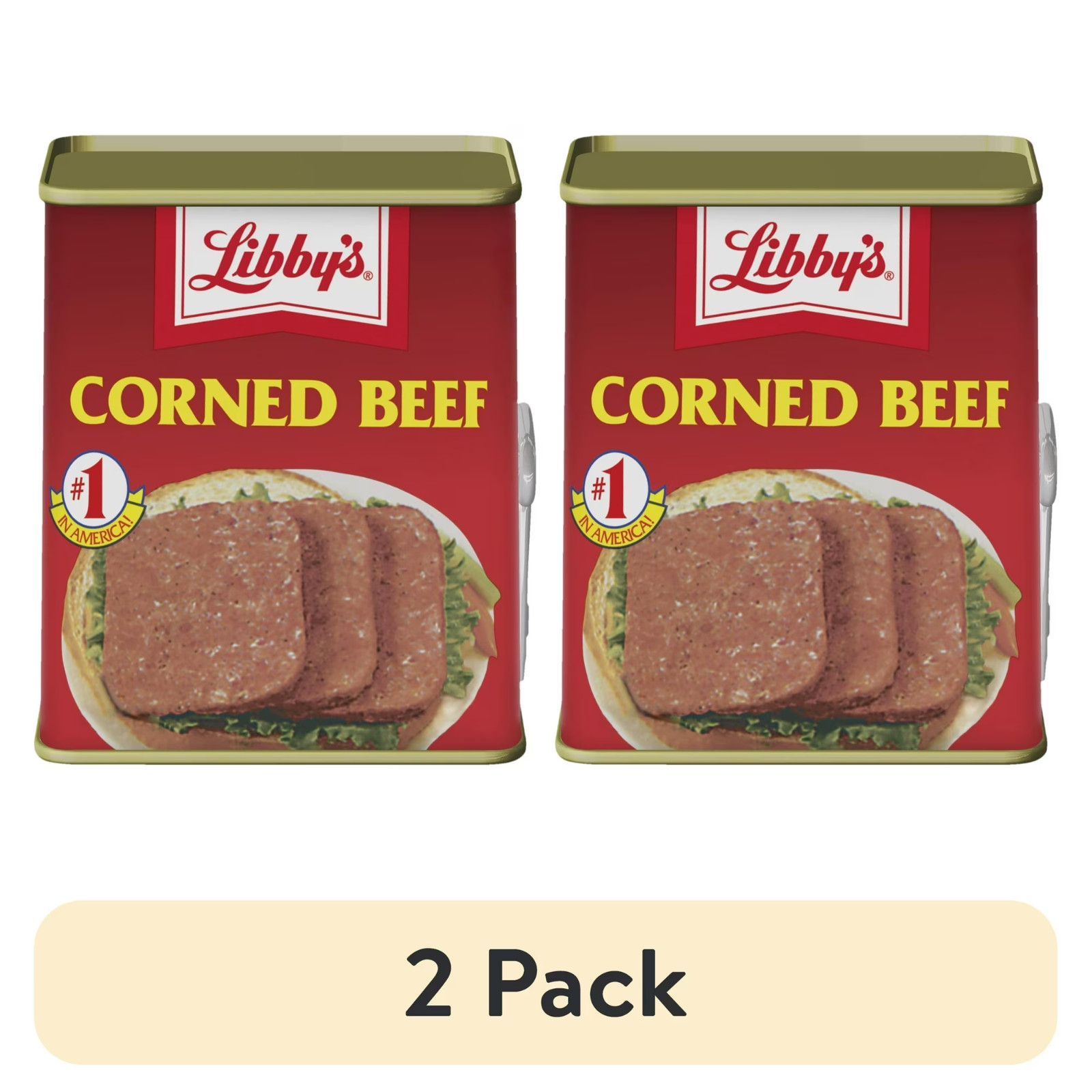 (2 pack) Libby\'s Corned Beef, 12 oz Can...