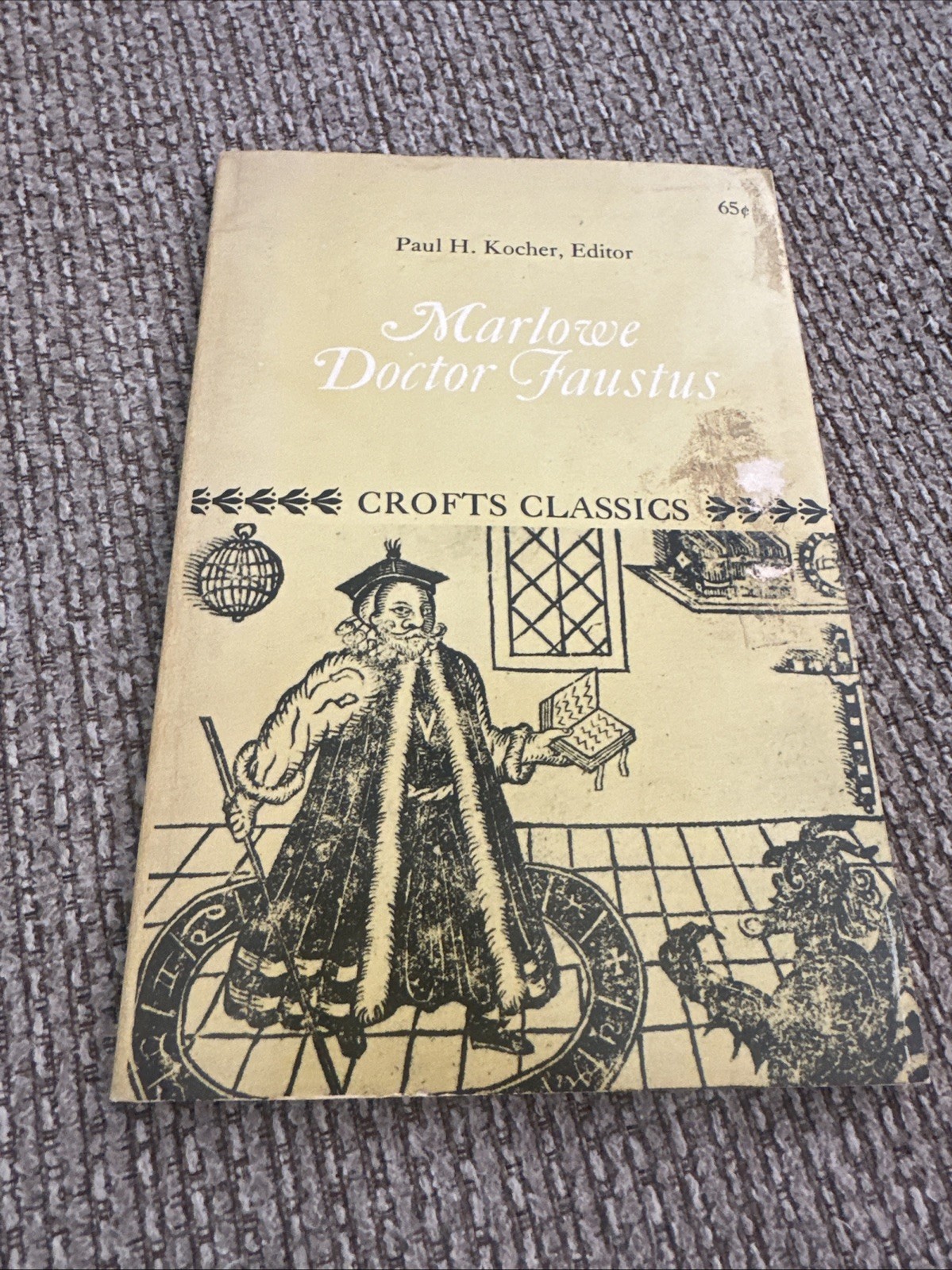1950 The Tragical History of Doctor Faustus paperback Marlowe Crofts Classics 1950 The Tragical History of Doctor Faustus paperback Marlowe Crofts Classics