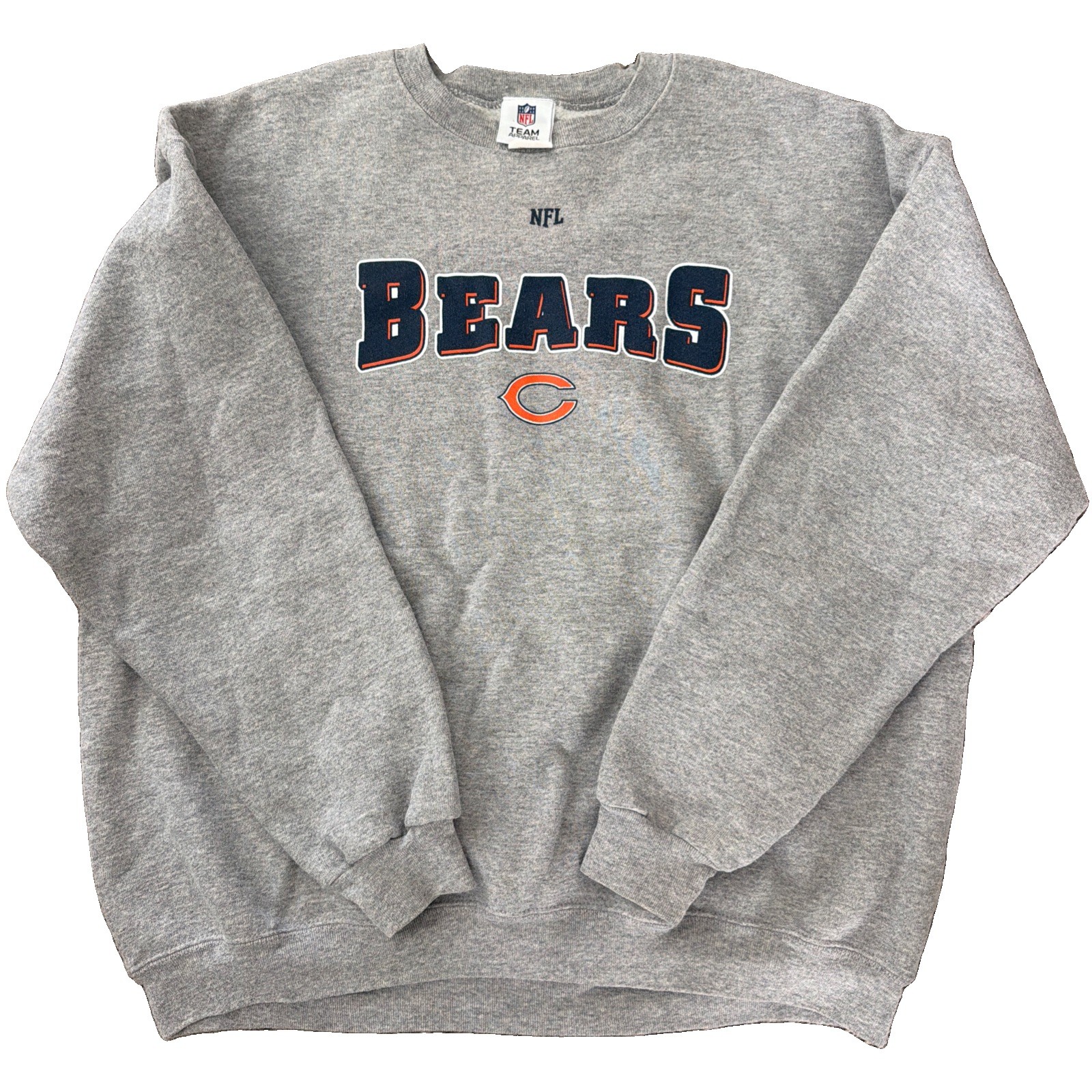 Vintage Chicago Bears crewneck sweatshirt Size XL Pre-owned Gray