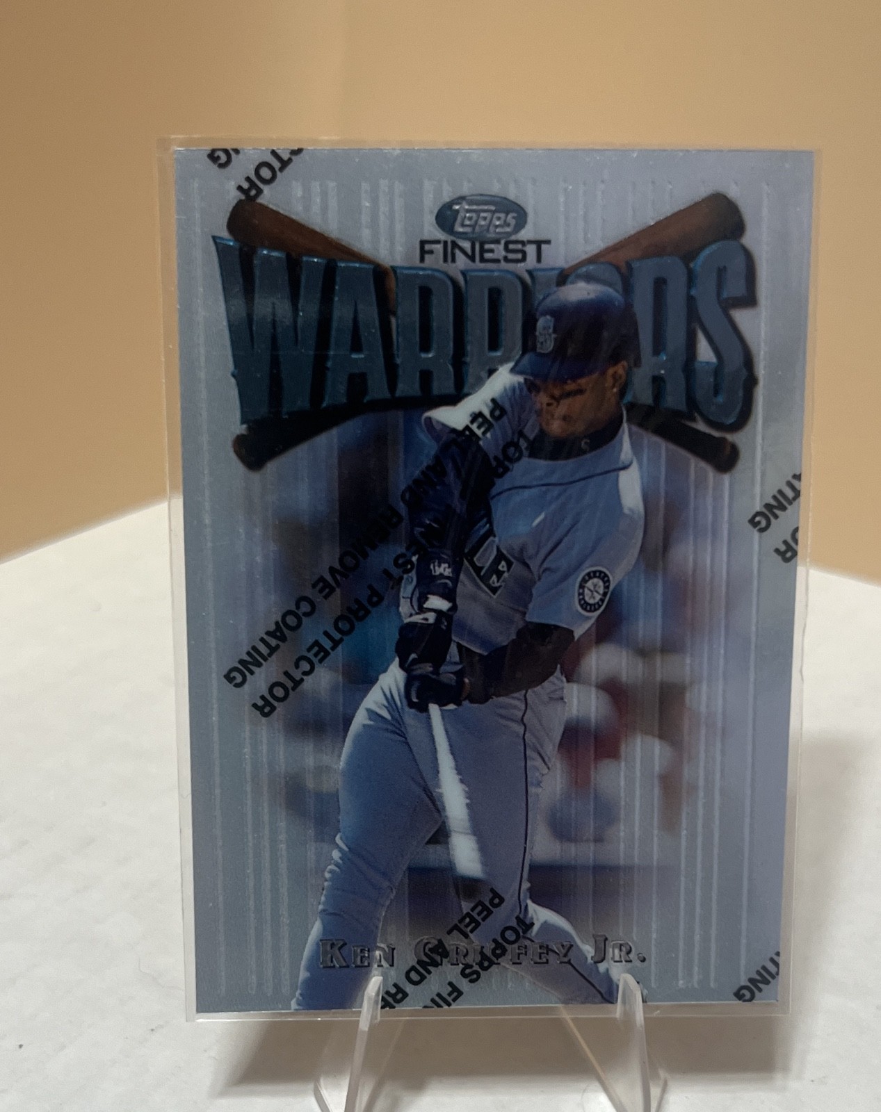 1997 Topps Finest - Uncommon - Silver Ken Griffey Jr #139 1997 Topps Finest - Uncommon - Silver Ken Griffey Jr #139