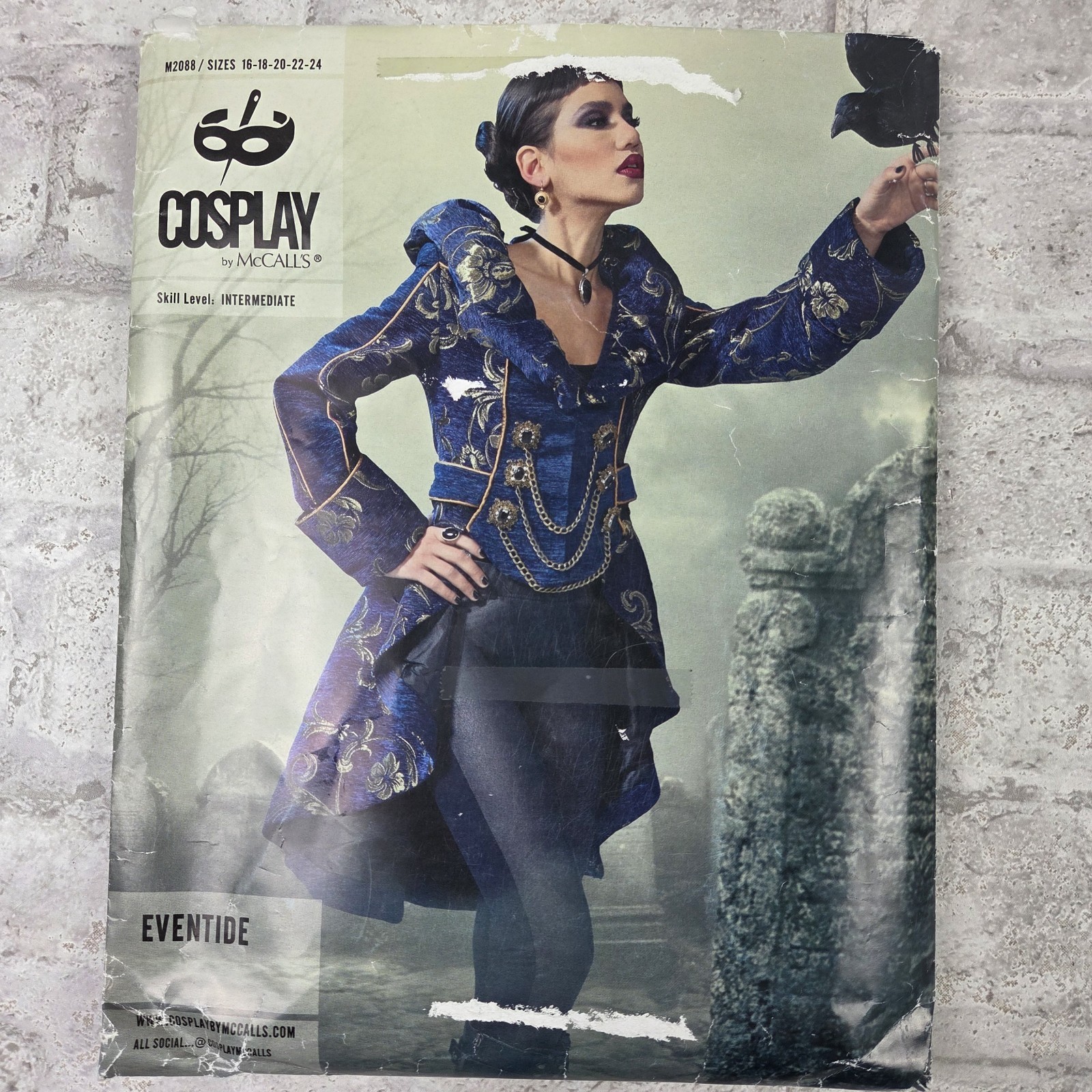 COSPLAY by McCalls EVENTIDE Costume Pattern Ladies Sz 16-24 Theatre UNCUT