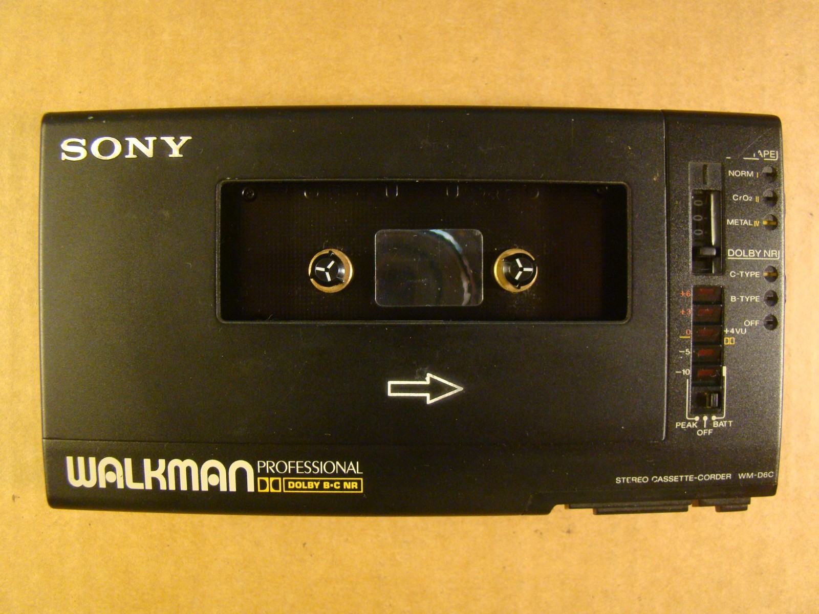 SONY Walkman Professional WM-D6C  VG Clean Cond. Tape Plays Fine