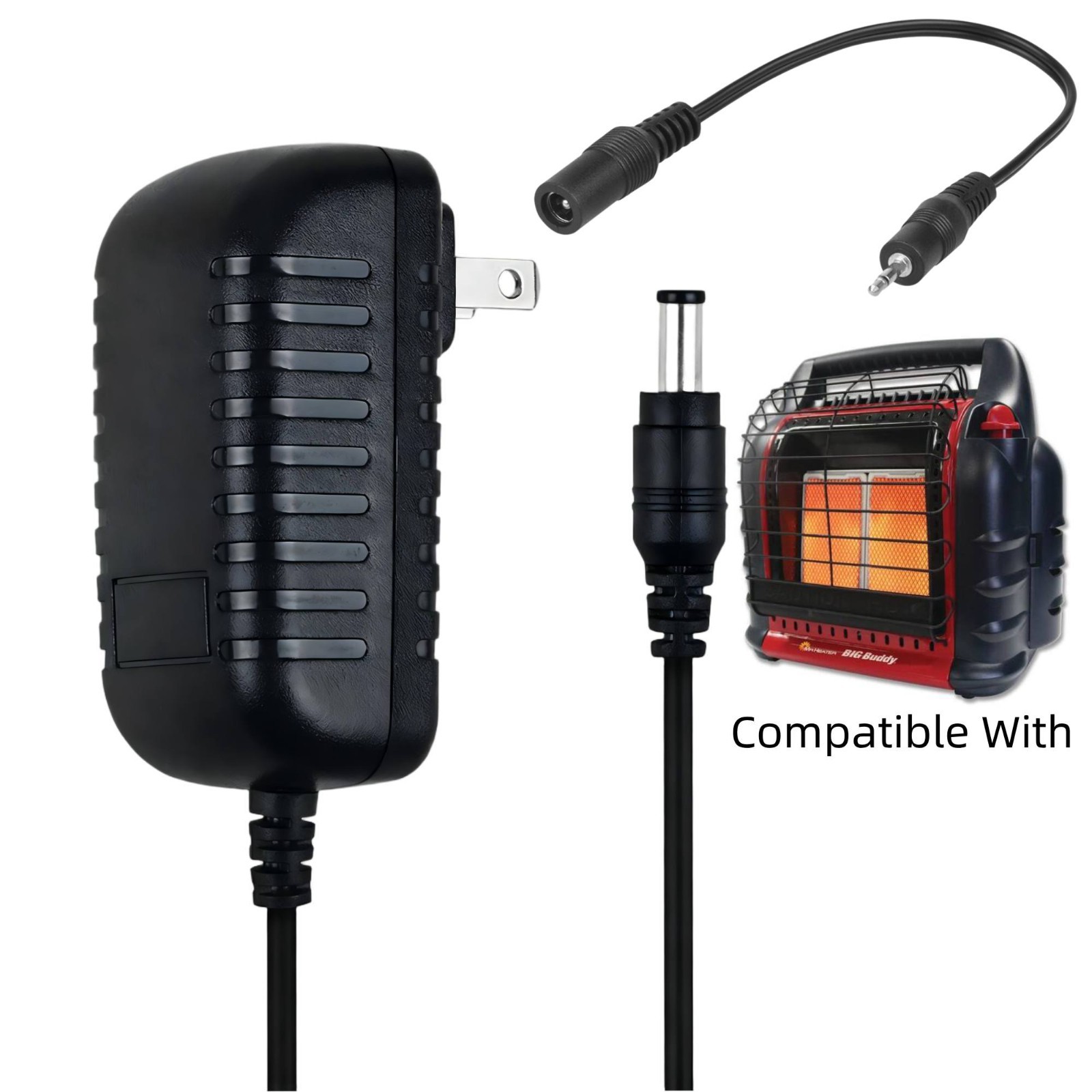 6V 1A AC Adapter for Mr Heater Big Buddy MH18B Propane Heater