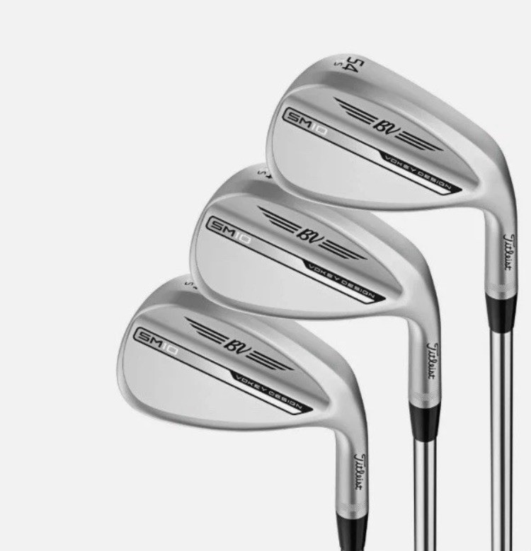 Titleist SM10 Vokey Tour Chrome Wedge Set 50° 54° 58°