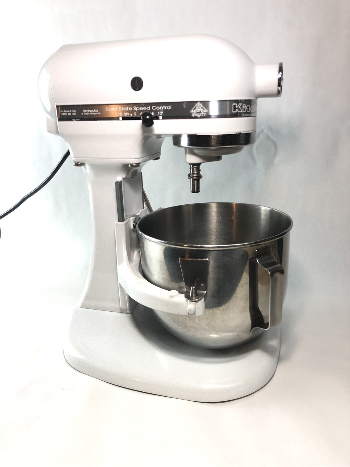 Kitchenaid 5qt Lift Stand Mixer-White KSM5 350w 75th Anniversary Limited Edition Kitchenaid 5qt Lift Stand Mixer-White KSM5 350w 75th Anniversary Limited Edition