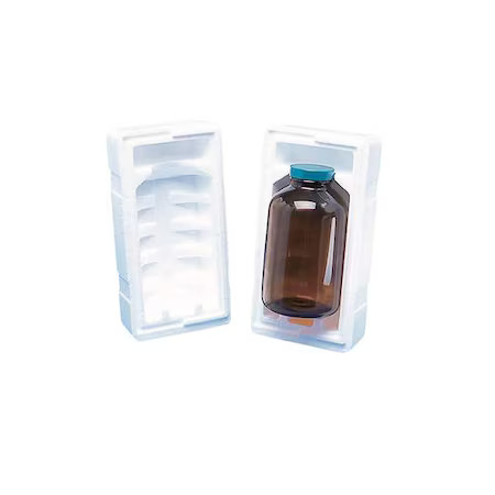 Thermosafe 393 Ups Shipperbottle, White, 51/2In, 101/2In, Pk45