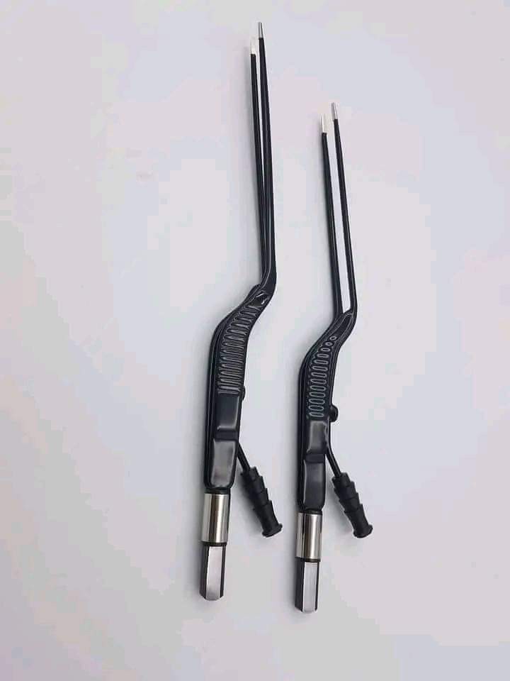 Irrigation Non-Stick European Bipolar Forceps 18–24cm 0.5–2mm Tip