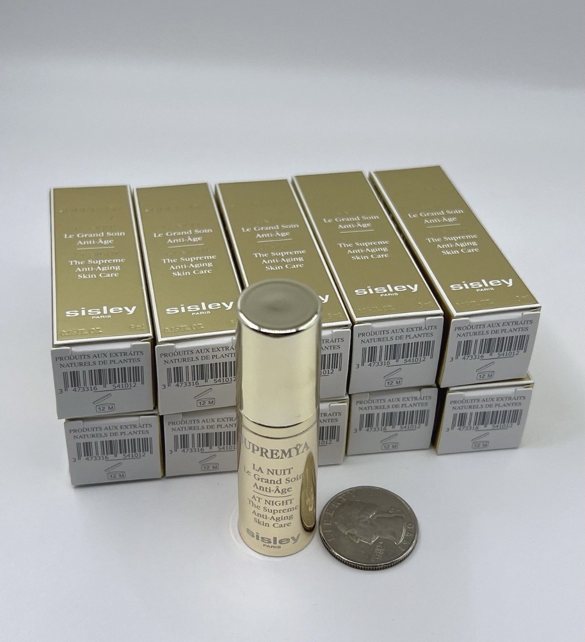 10x Sisley Supremya At Night The Supreme Anti-Aging Skin Care 5ml Ea Total 50ml 10x Sisley Supremya At Night The Supreme Anti-Aging Skin Care 5ml Ea Total 50ml