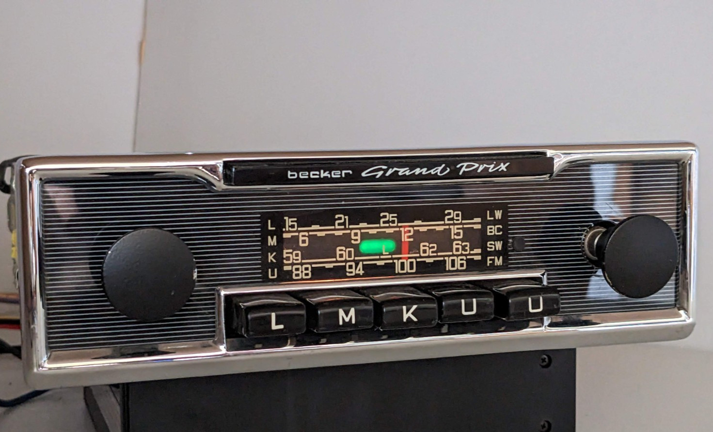 BECKER GRAND PRIX Wonderbar AFC LMKUU 1970s Radio MERCEDES SL 107 116 107 111 BECKER GRAND PRIX Wonderbar AFC LMKUU 1970s Radio MERCEDES SL 107 116 107 111