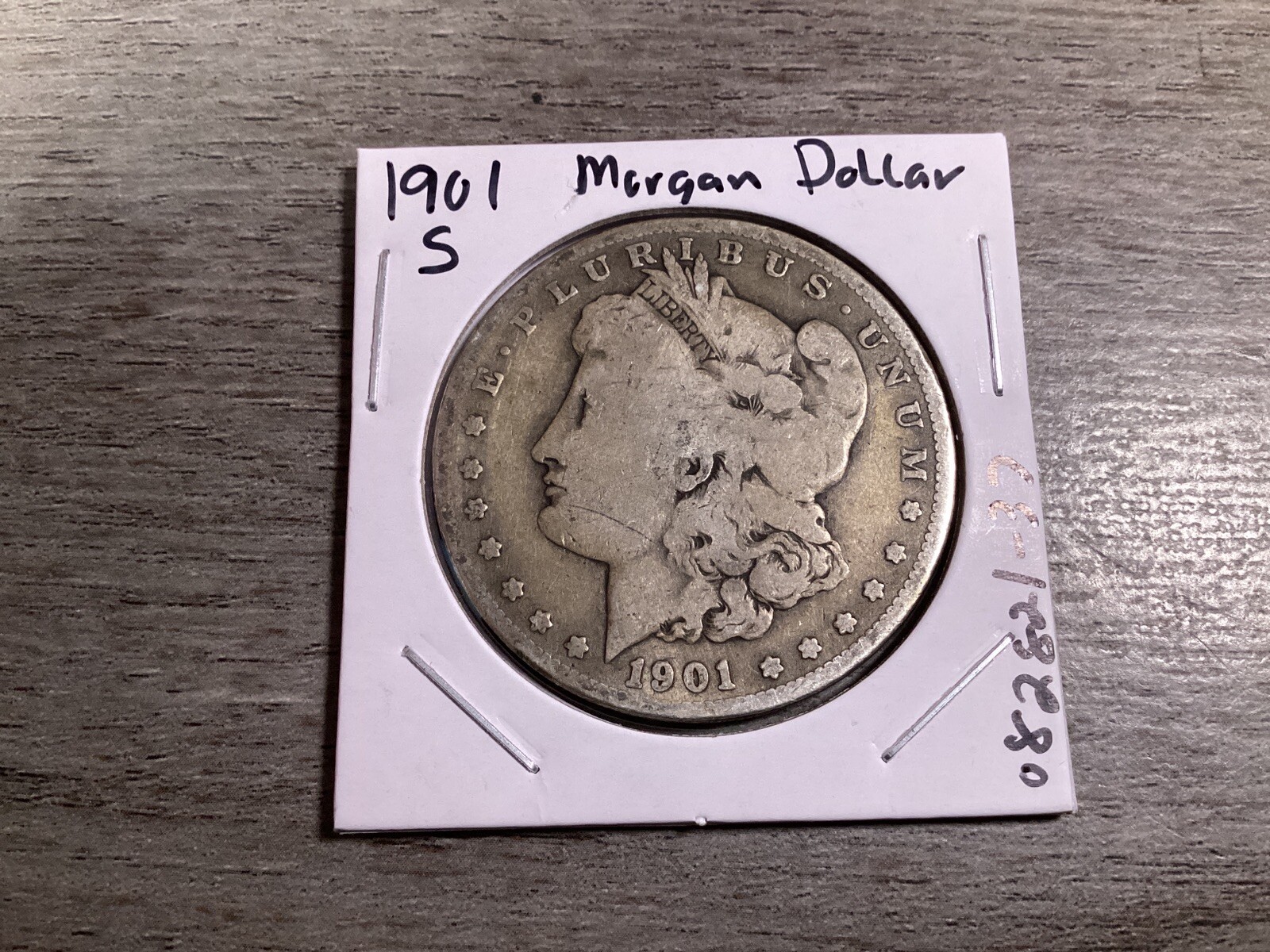 1901 S Morgan 90% Silver Dollar 124 Year Old San Francisco Mint 082821 37dt