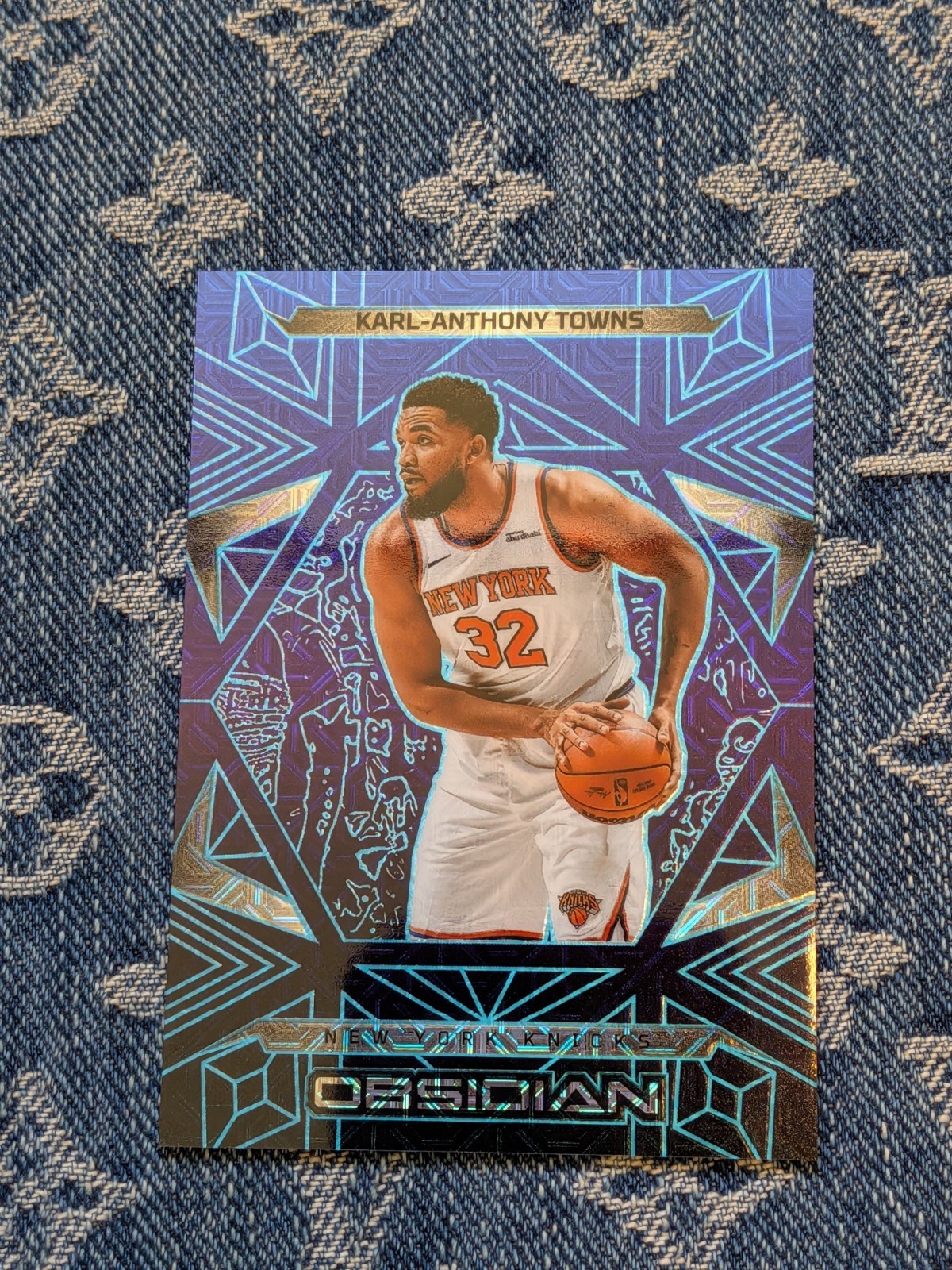 2024-25 Panini Obsidian Karl-Anthony Towns Deep Sea Mojo 5/5 Ebay 1/1 RARE 2024-25 Panini Obsidian Karl-Anthony Towns Deep Sea Mojo 5/5 Ebay 1/1 RARE