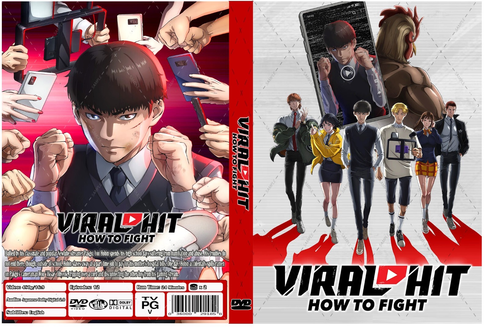 Viral Hit How To Fight Anime Series Episodes 1-12