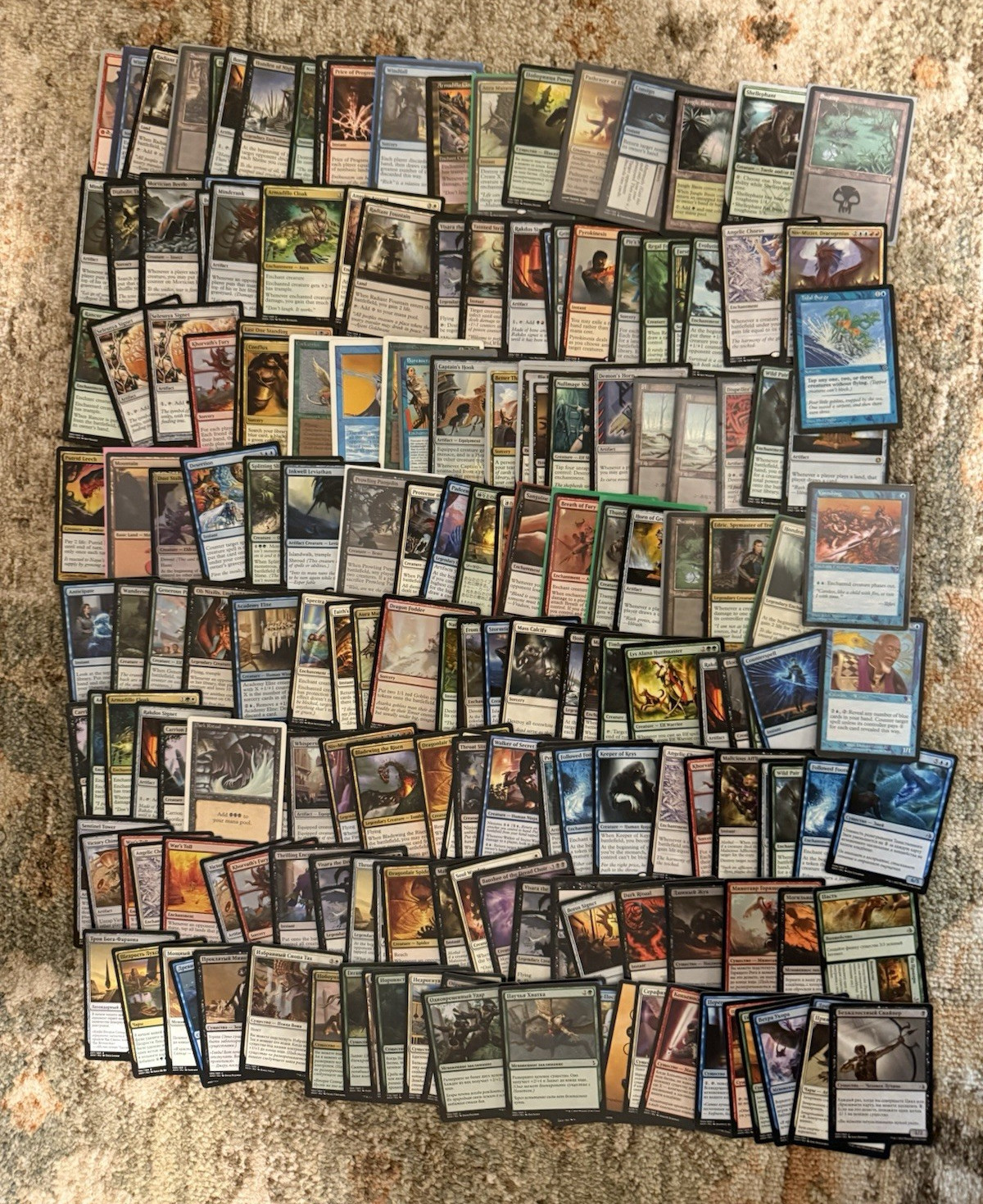 Rare & Vintage Magic: The Gathering Mixed Singles Lot Deck Box