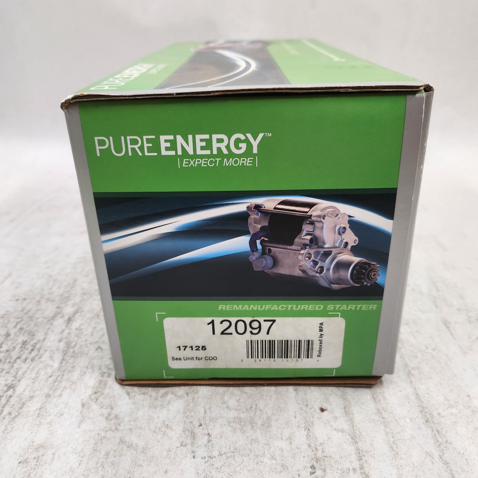 Starter Motor Quality-Built 12097 Reman Pure Energy MPA Replacement Starter Motor Quality-Built 12097 Reman Pure Energy MPA Replacement