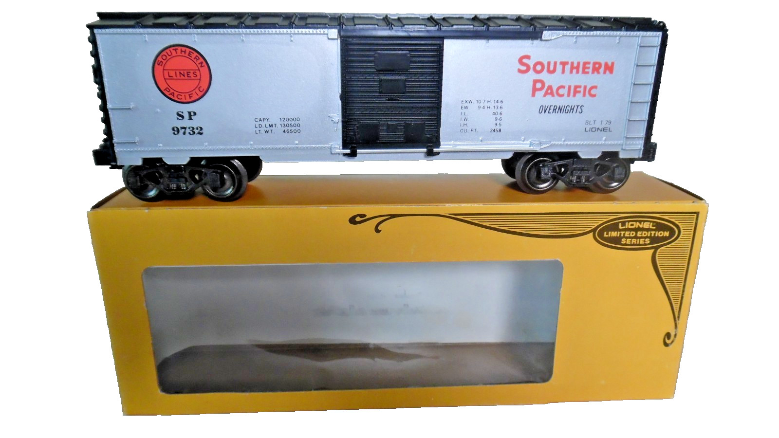 Lionel 9732 Southern Pacific Boxcar Lionel Limited Edition New Lionel 9732 Southern Pacific Boxcar Lionel Limited Edition New