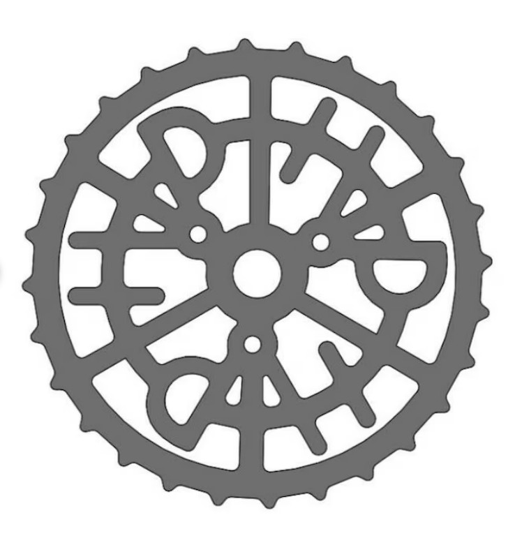 GARAGE METAL SIGN Harley Davidson Bicycle Sprocket Motorcycle Ratrod Father Sign