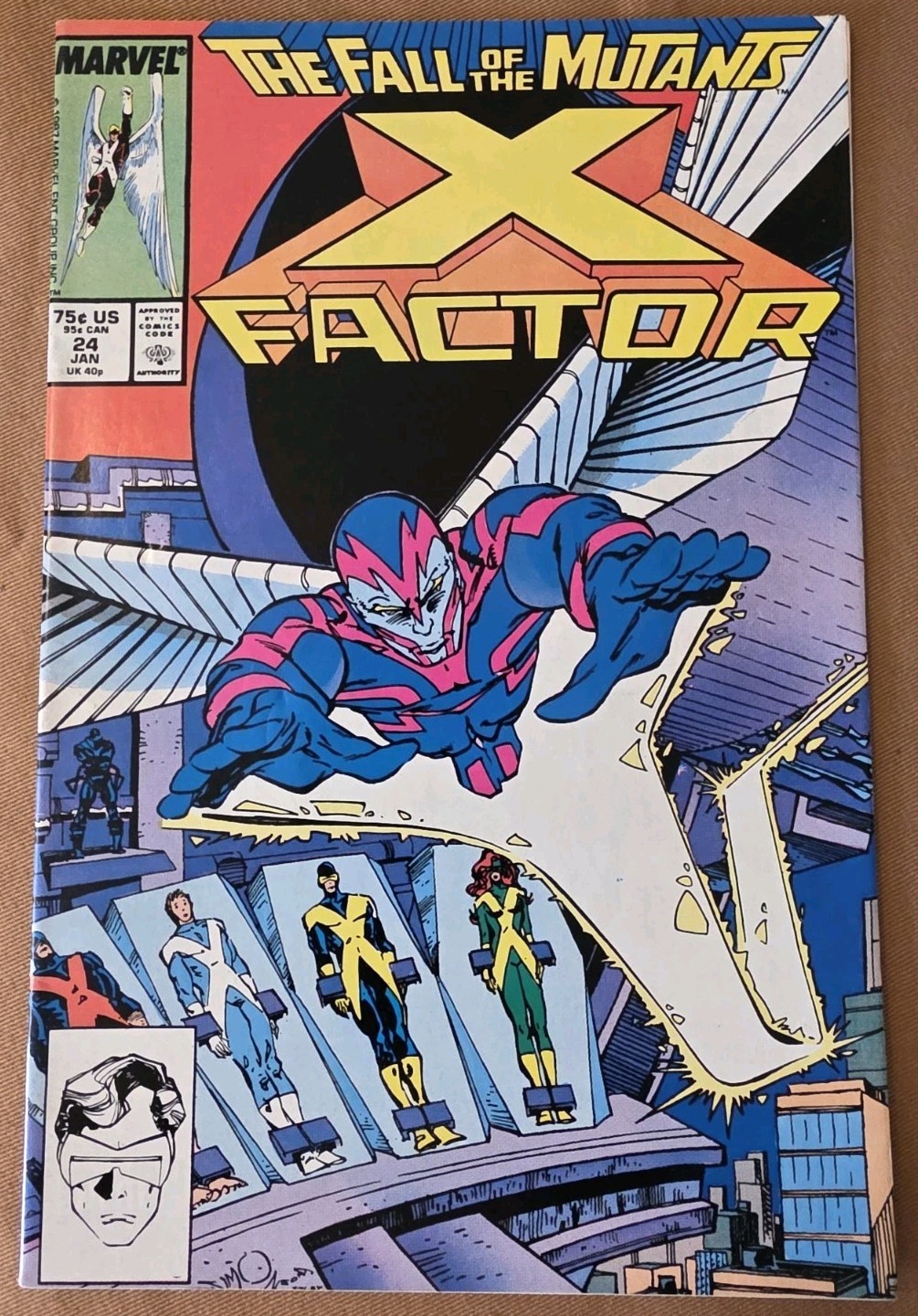X-Factor #24 (1988) Direct Edition, 1st Appearance Of Archangel