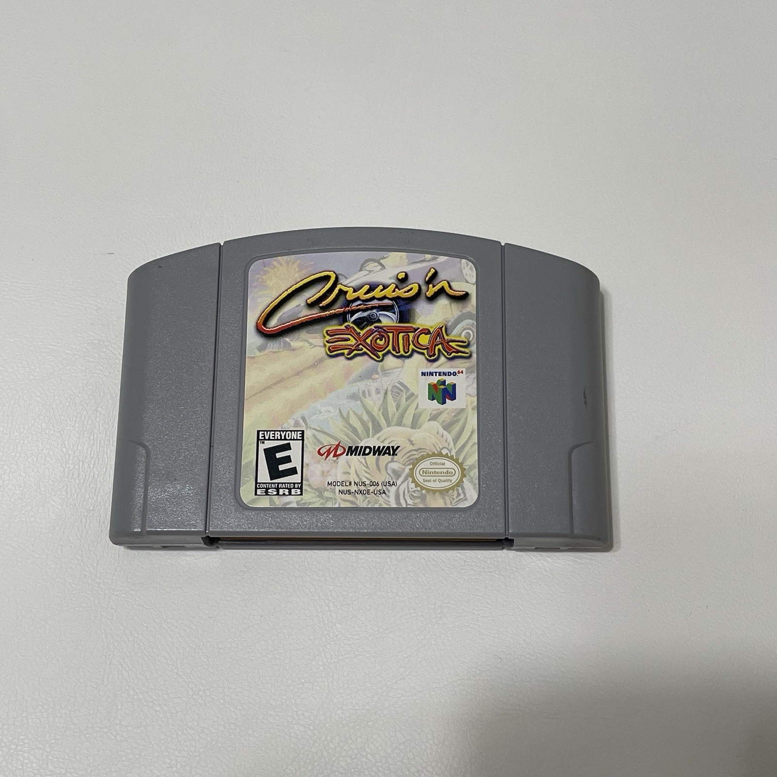Cruis'n Exotica Nintendo 64 N64 Racing Game Cartridge Only Untested Cruis'n Exotica Nintendo 64 N64 Racing Game Cartridge Only Untested