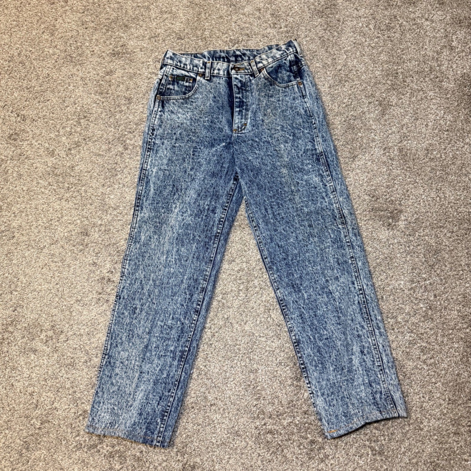Vintage Lee Acid Wash Jeans Mens 31x34 Made in USA Straight Leg Denim 205-5548 Vintage Lee Acid Wash Jeans Mens 31x34 Made in USA Straight Leg Denim 205-5548