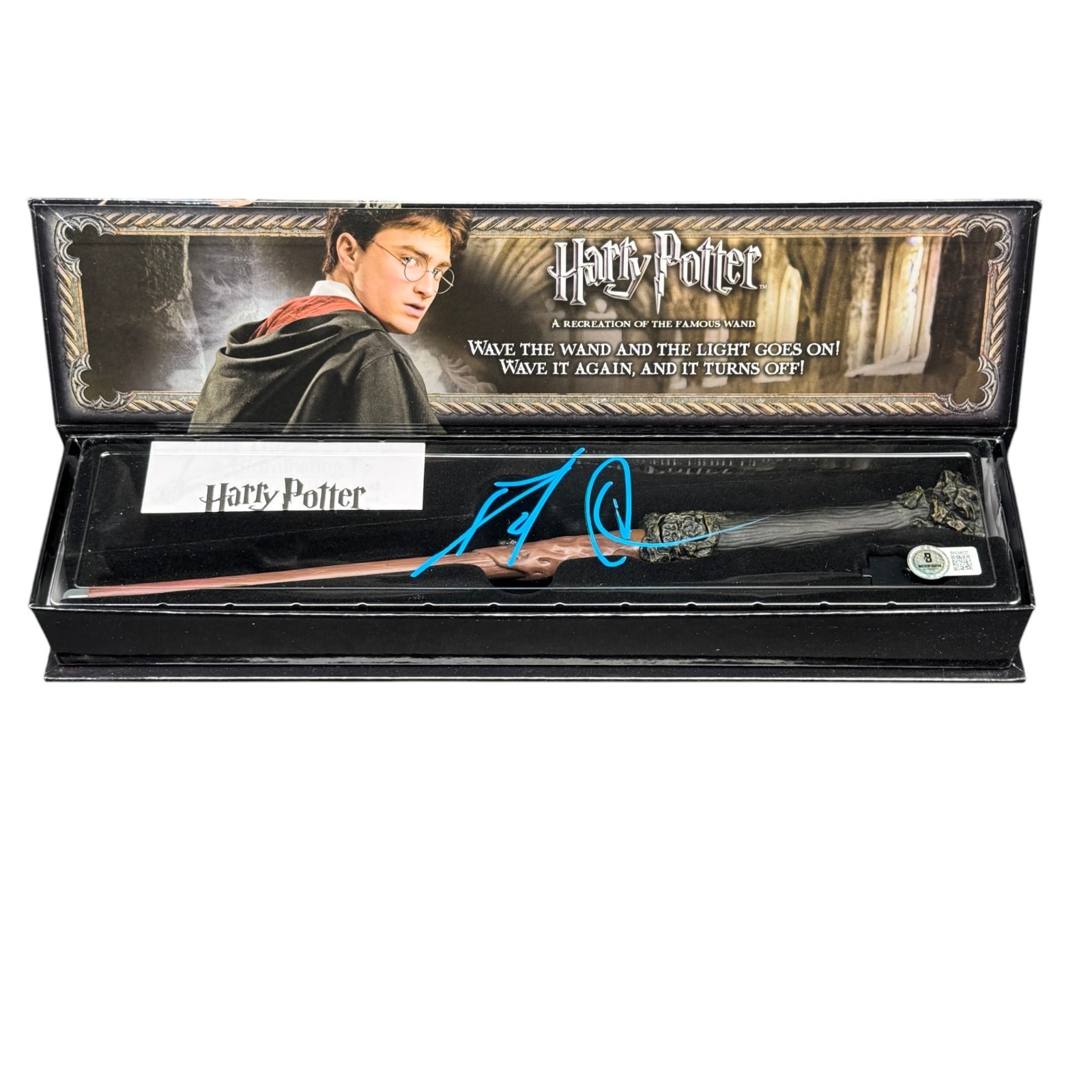 Daniel Radcliffe Signed Harry Potter Replica Wand Beckett Authentic Autograph