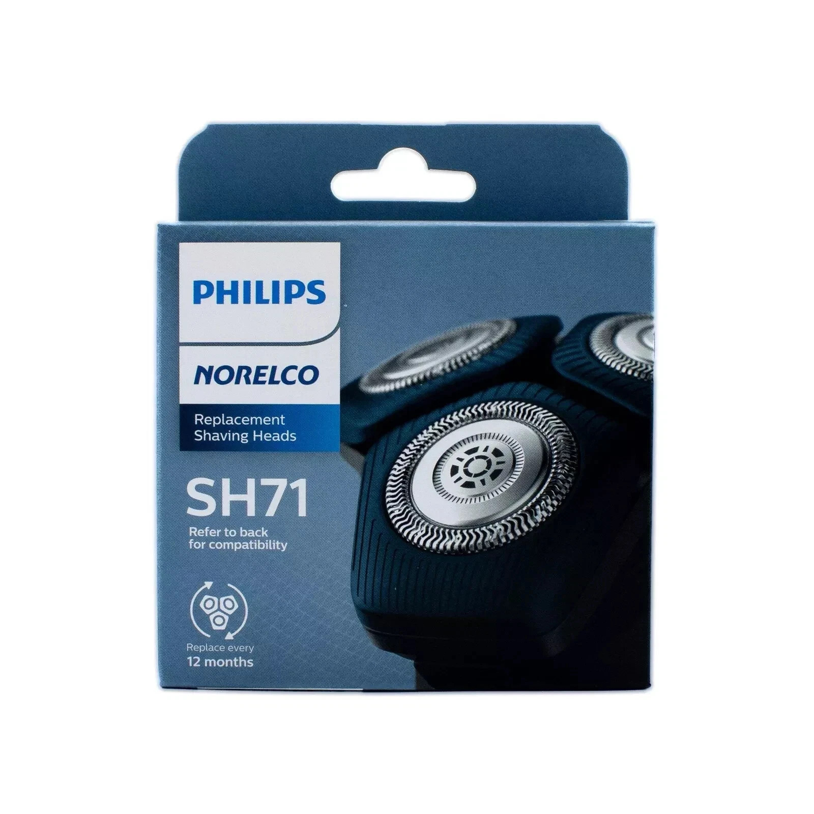 Philips Norelco Replacement Shaving Heads SH71 New SAME DAY Philips Norelco Replacement Shaving Heads SH71 New SAME DAY