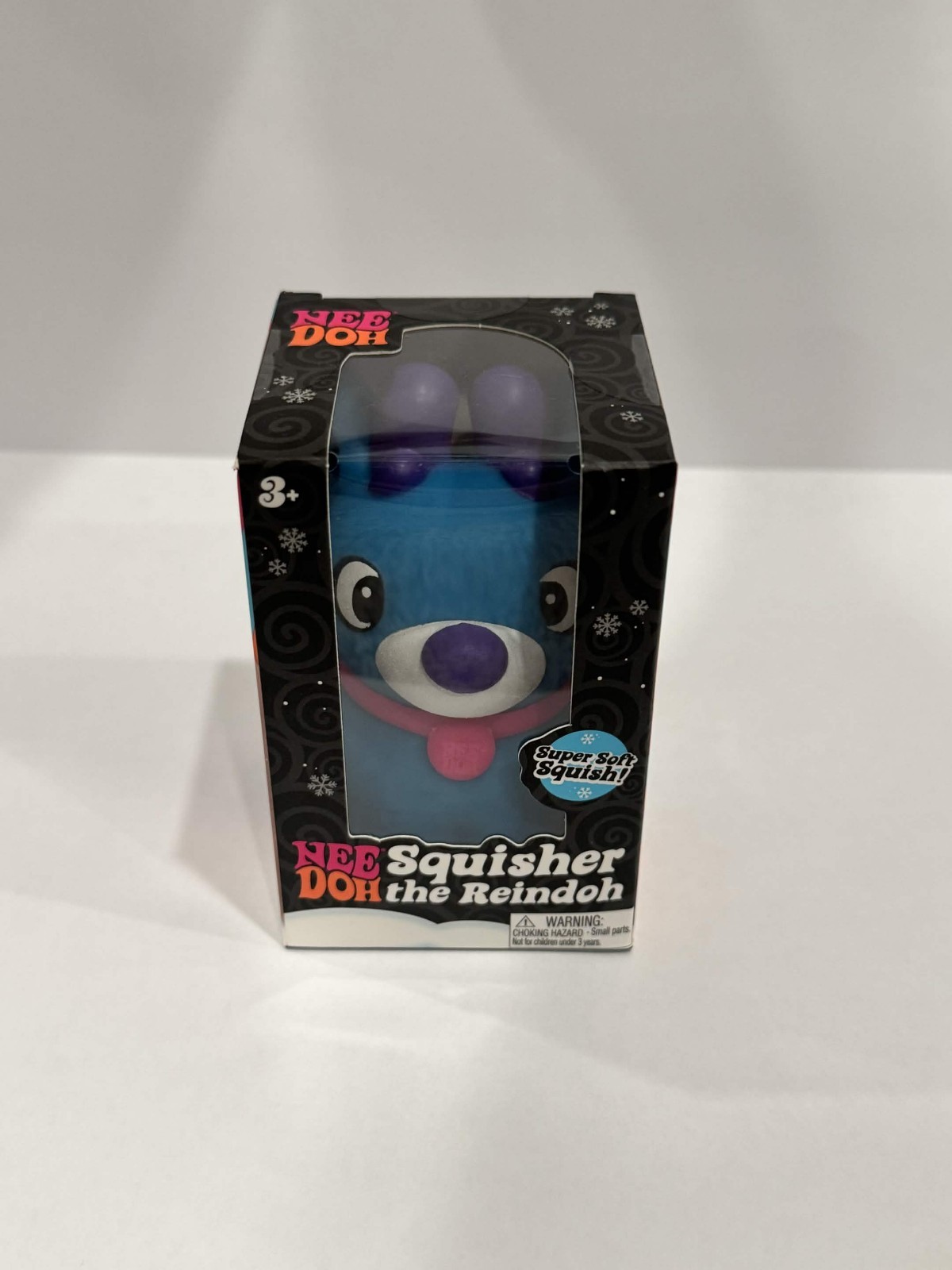 NeeDoh Squishmas Squisher The Reindoh Reindeer Squishy Fidget Toy & Nice-Sicle