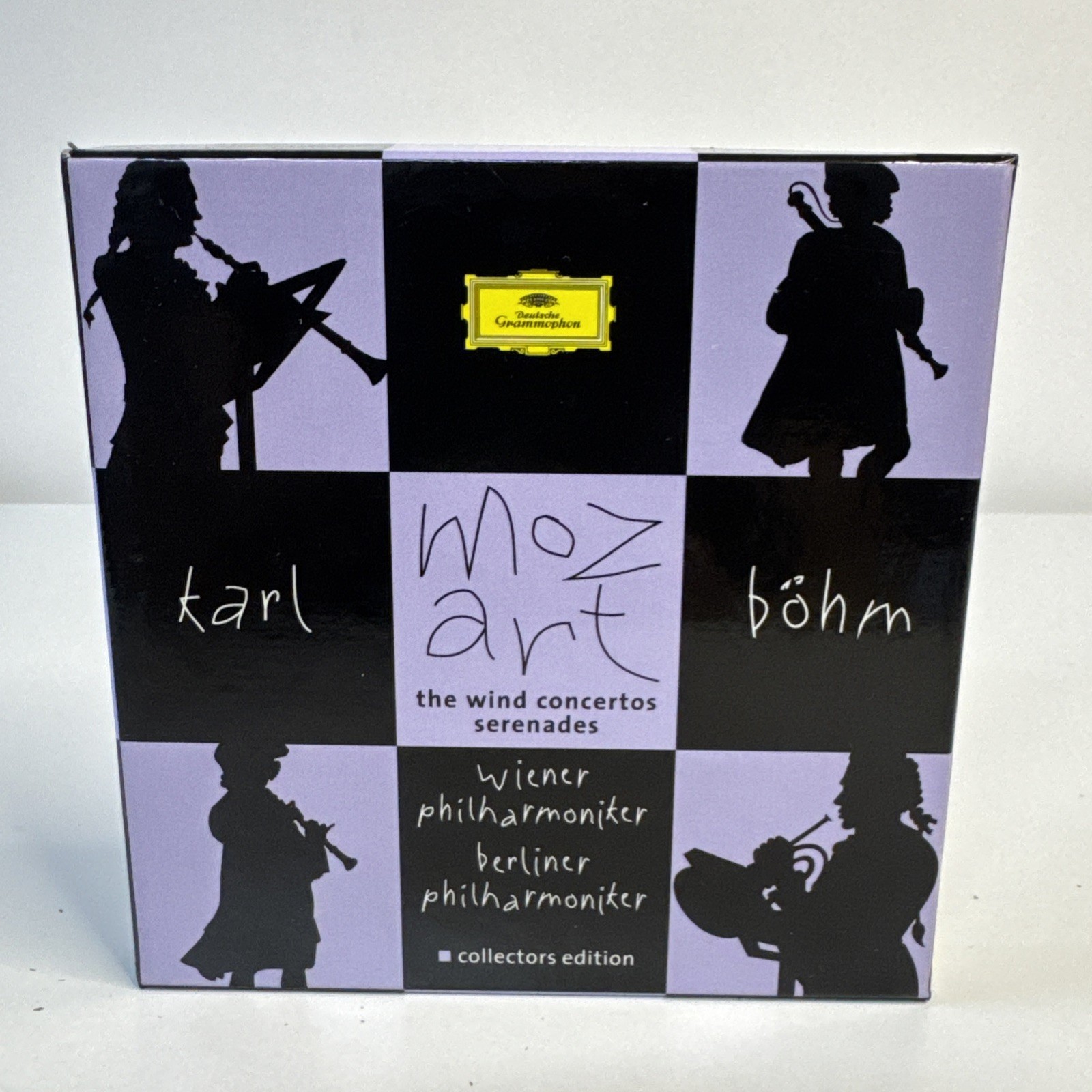 Mozart The Wind Concertos Serenades Karl Bohm Wiener Berliner 7 CD Box Set MINT Mozart The Wind Concertos Serenades Karl Bohm Wiener Berliner 7 CD Box Set MINT