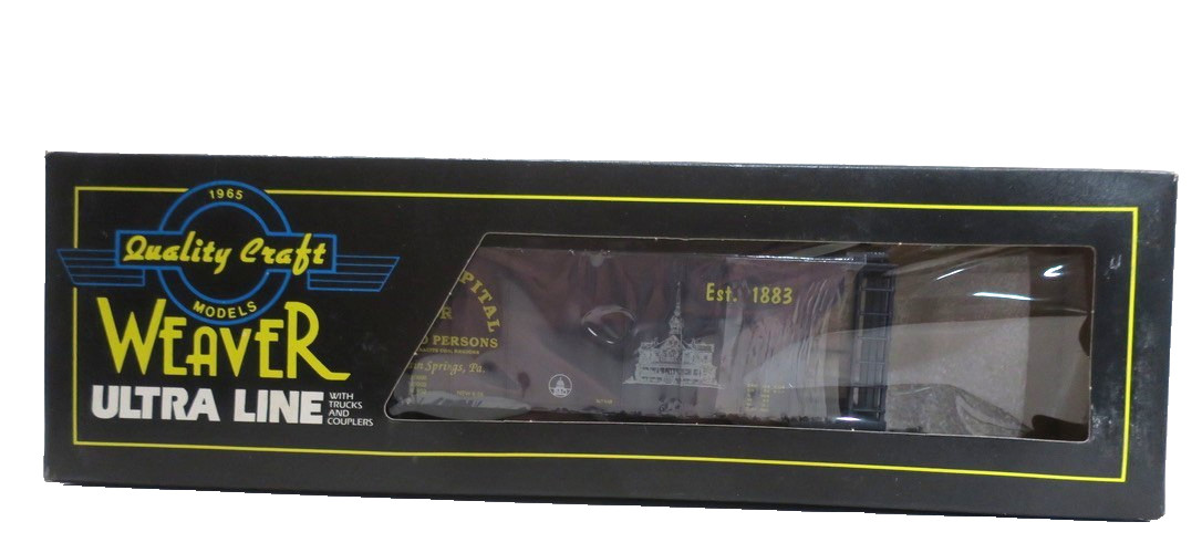 Weaver Ultra Line State Hospital PS-2 Covered Hopper # 208