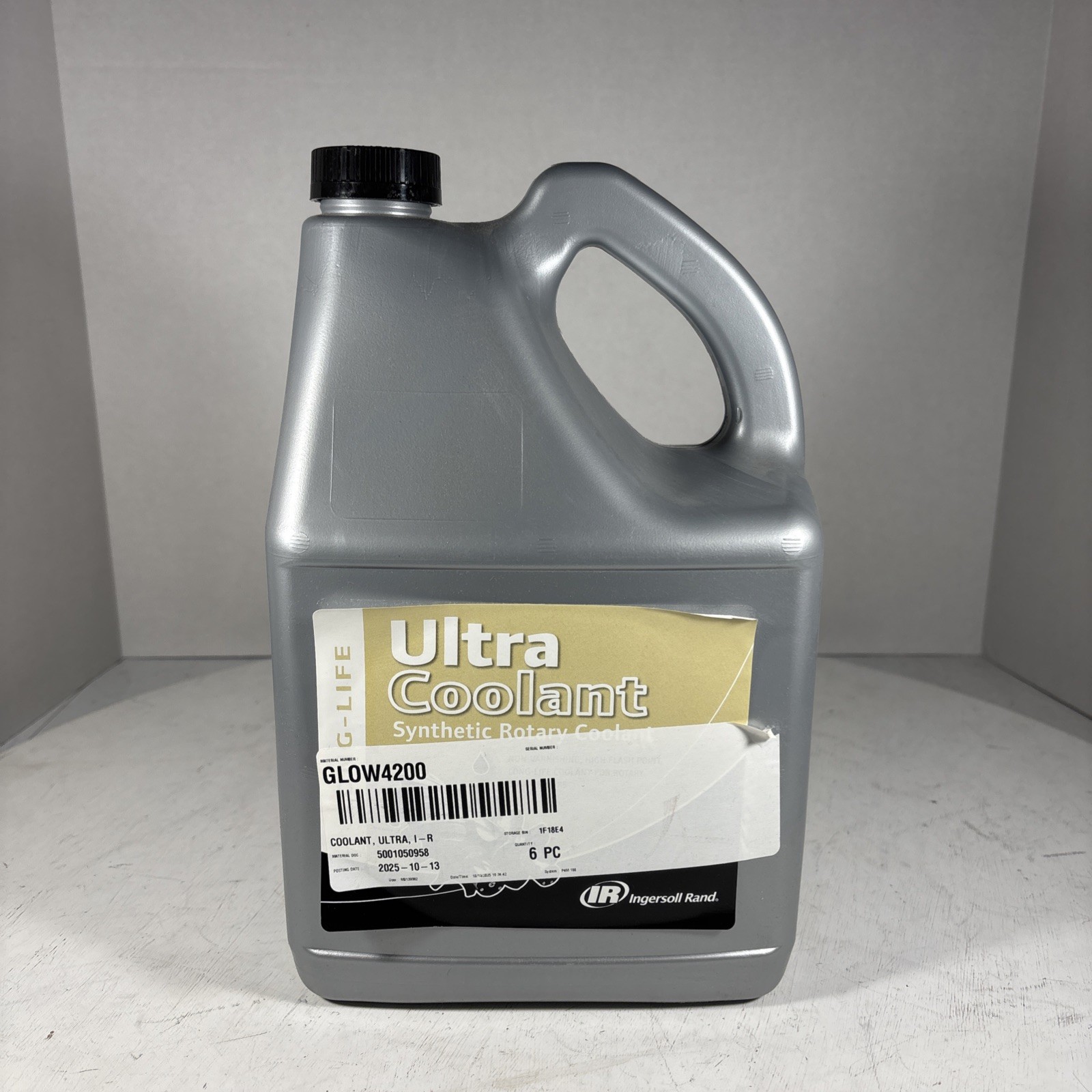NEW Ingersoll Rand Ultra Coolant Synthetic Rotary Coolant 92692284 5L 1.32 GAL