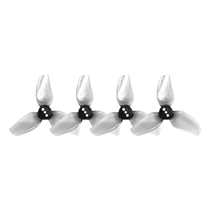 HQProp T2.2x2x3 Gray PC Tri-Blade Prop 2CW 2CCW for FPV Drone 2.2 Inch 4pcs HQProp T2.2x2x3 Gray PC Tri-Blade Prop 2CW 2CCW for FPV Drone 2.2 Inch 4pcs