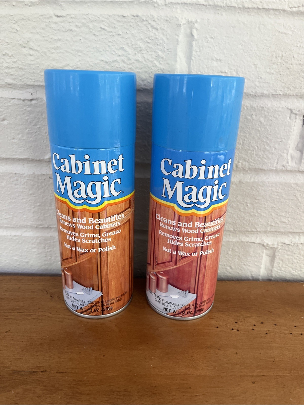 2X Vintage Original Cabinet Magic Cleaner 13oz Discontinued NEW 2X Vintage Original Cabinet Magic Cleaner 13oz Discontinued NEW