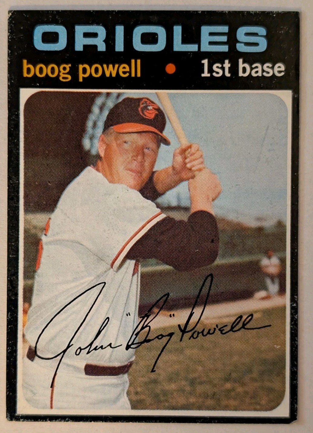 1971 Topps #700 Boog Powell High Number SP Baltimore Orioles VG-EX 1971 Topps #700 Boog Powell High Number SP Baltimore Orioles VG-EX