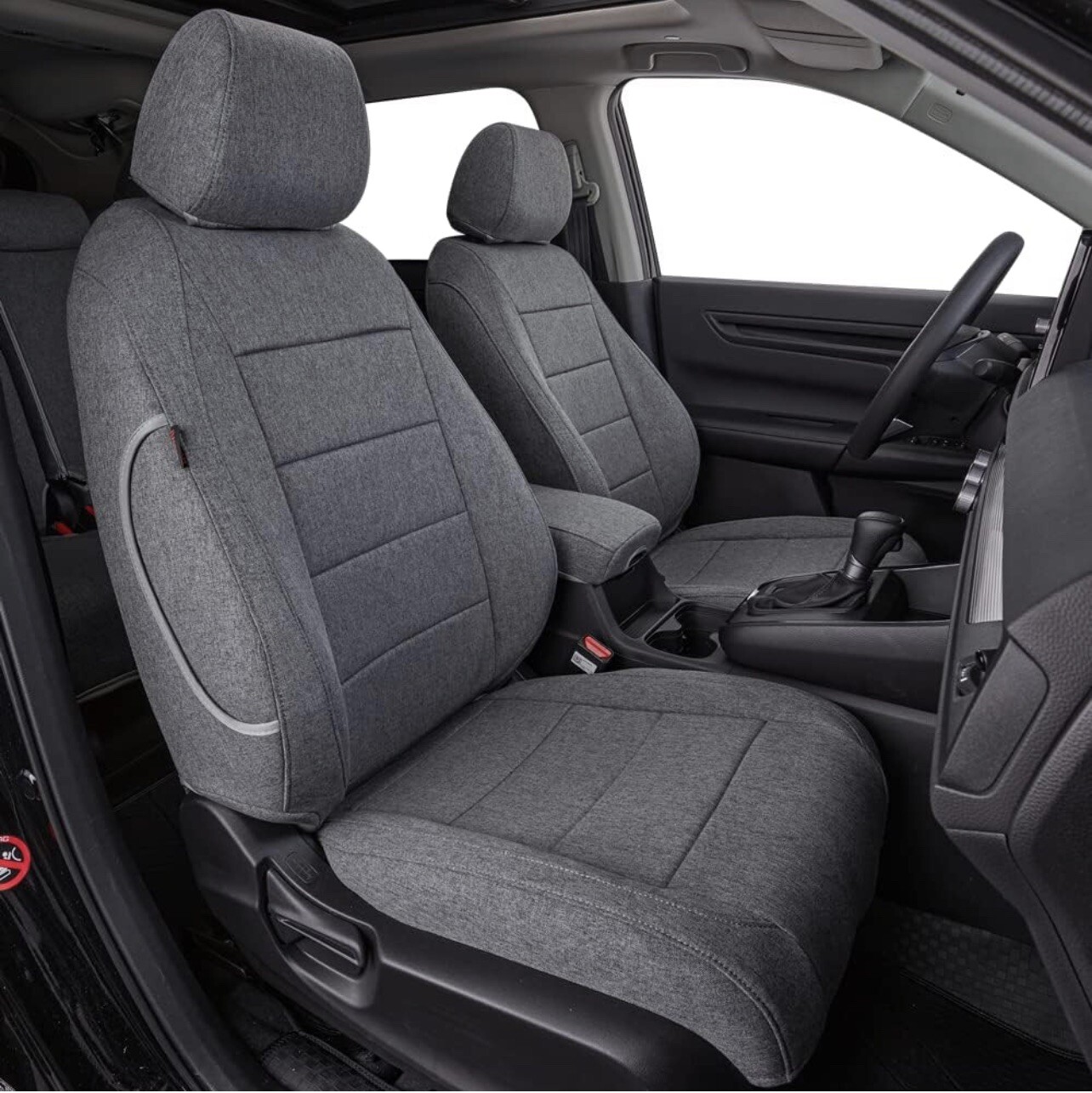 coverdream Custom Seat Covers Compatible with Select Honda CRV 2017-2022 Gray