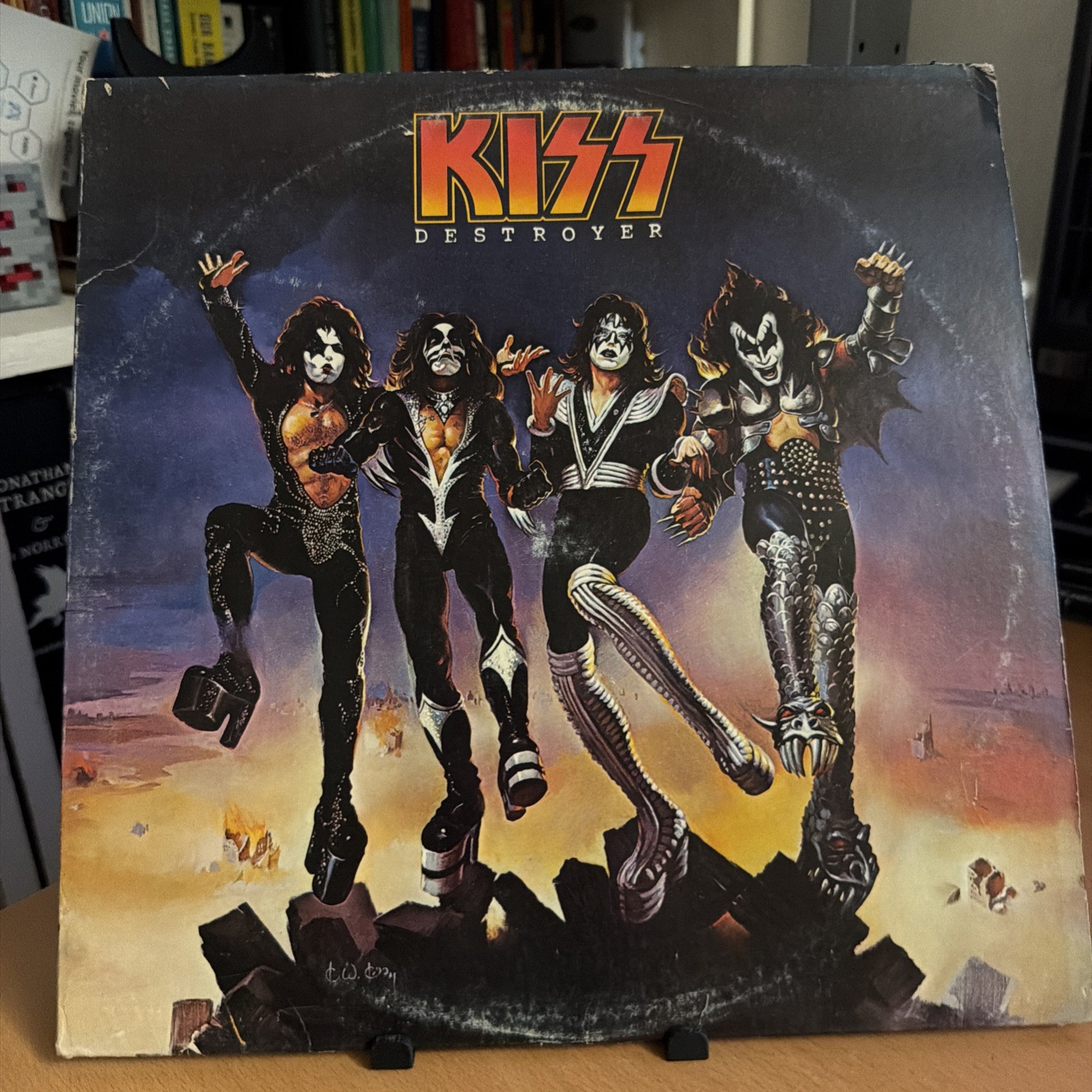 KISS- DESTROYER 1976 VINYL 1ST PRESS w/INNER CLASSIC HARD ROCK HEAVY METAL KISS- DESTROYER 1976 VINYL 1ST PRESS w/INNER CLASSIC HARD ROCK HEAVY METAL