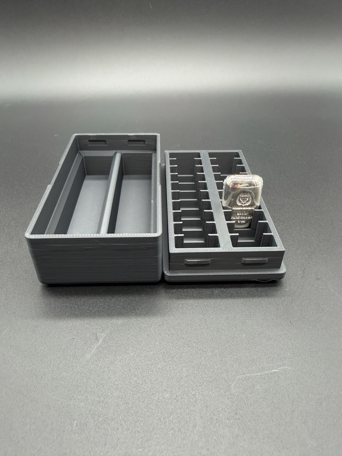 Germania Mint 1 oz Silver Bar Storage Box Holder Case – Holds 20 Bars