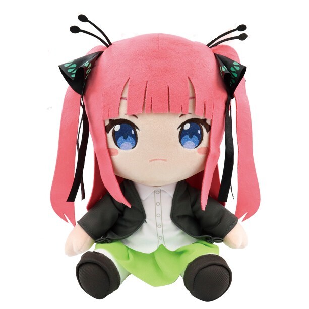 TAITO The Quintessential Quintuplets∬ Nakano Nino BIG Plush Doll 30cm