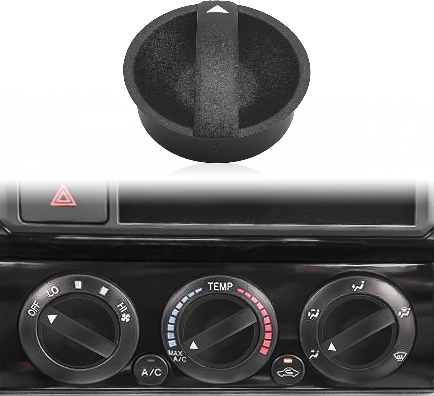 Compatible with 2005-2015 Toyota Tacoma HVAC Heater Control Knob A/C Air Conditi Compatible with 2005-2015 Toyota Tacoma HVAC Heater Control Knob A/C Air Conditi