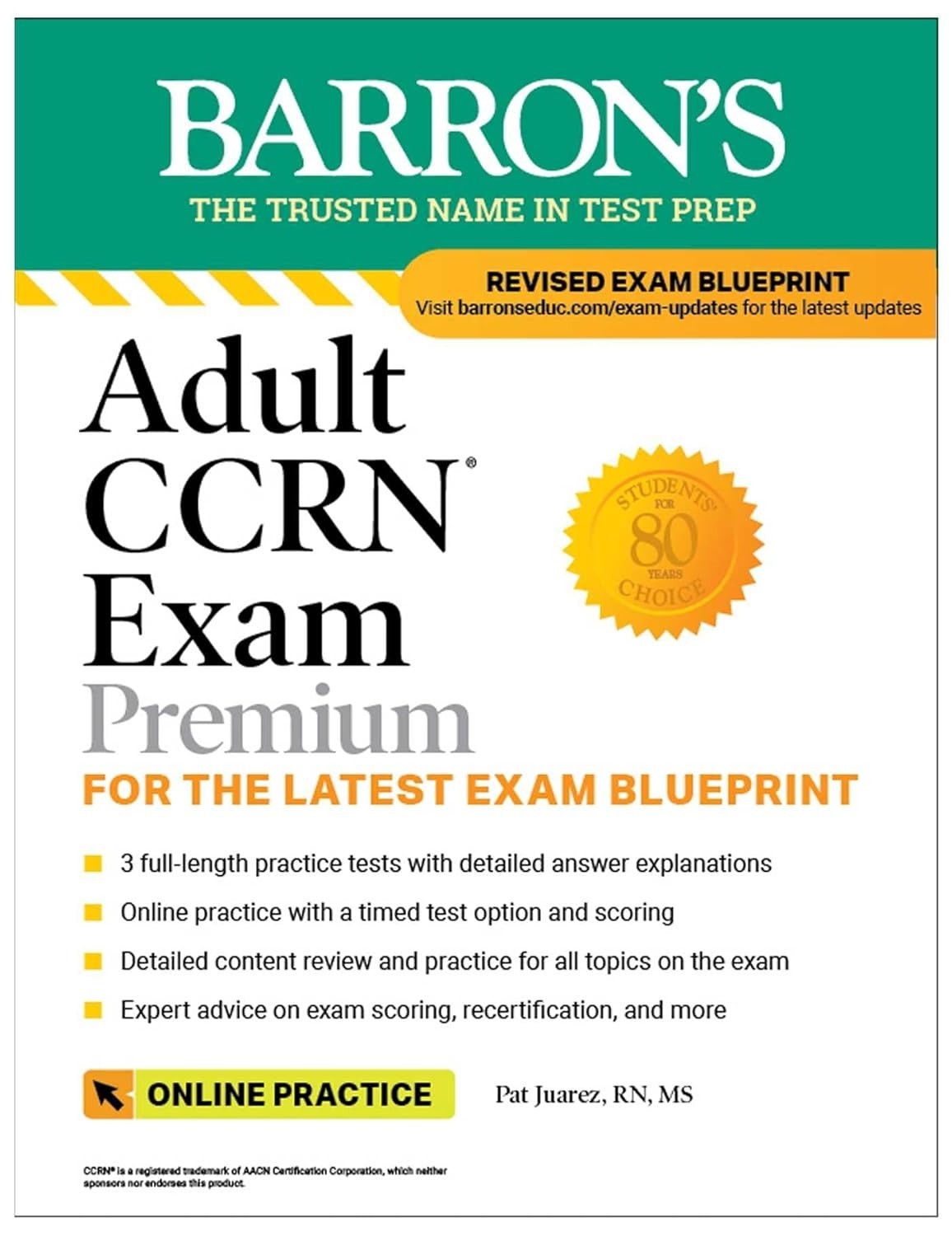 Adult Ccrn Exam Premium PAPERBACK USA STOCK FS Adult Ccrn Exam Premium PAPERBACK USA STOCK FS
