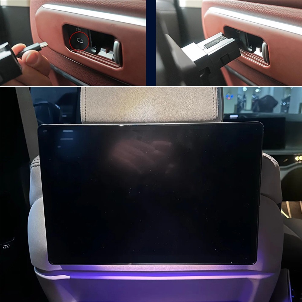 4+64G HD 4K Car TV Screen Android Rear Seat Entertainment System For BMW X7 2026