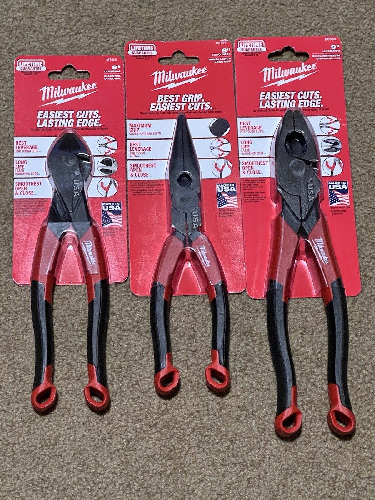 1 ea Milwaukee MT550 9