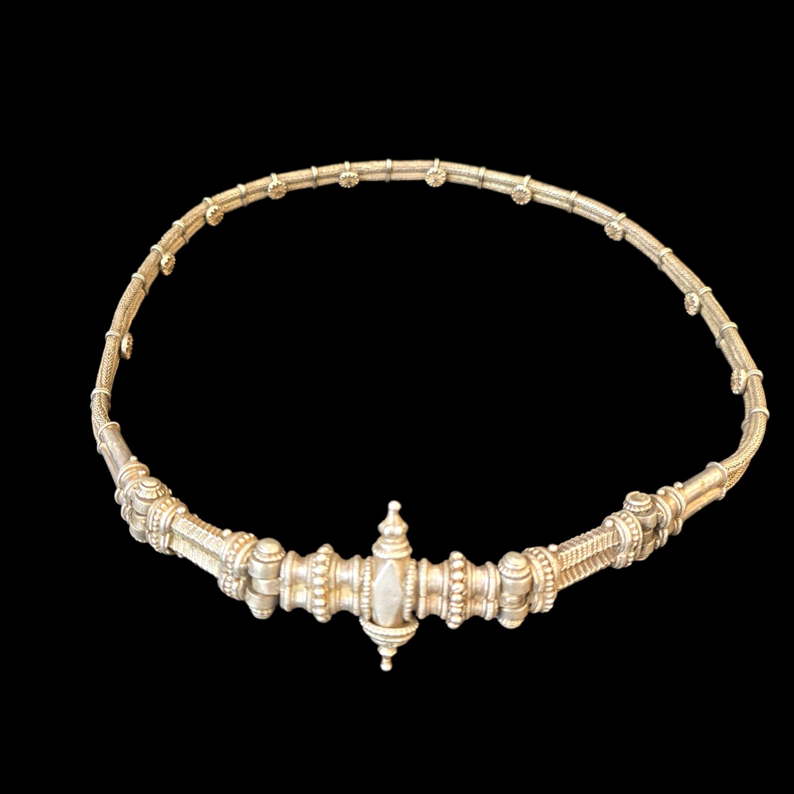 Vintage Traditional Indian Maiden\'s Silver  Wedding Belt 30\