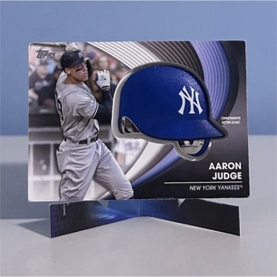 Topps 2022 Series 2 Aaron Judge Yankees Batting Helmet Relic BH-AJ [Base]
