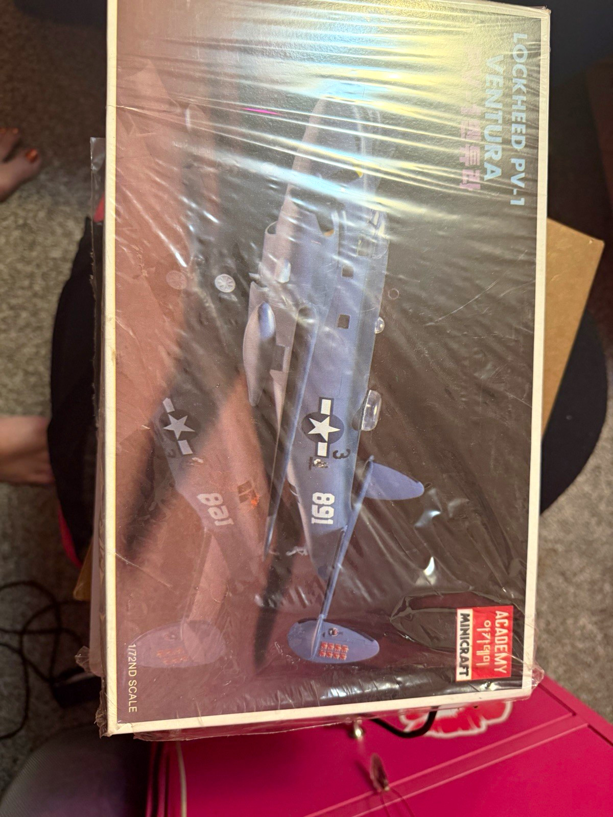 Academy Minicraft Lockheed PV-1 Ventura 1:72 Plastic Airplane Kit Unassembled Academy Minicraft Lockheed PV-1 Ventura 1:72 Plastic Airplane Kit Unassembled