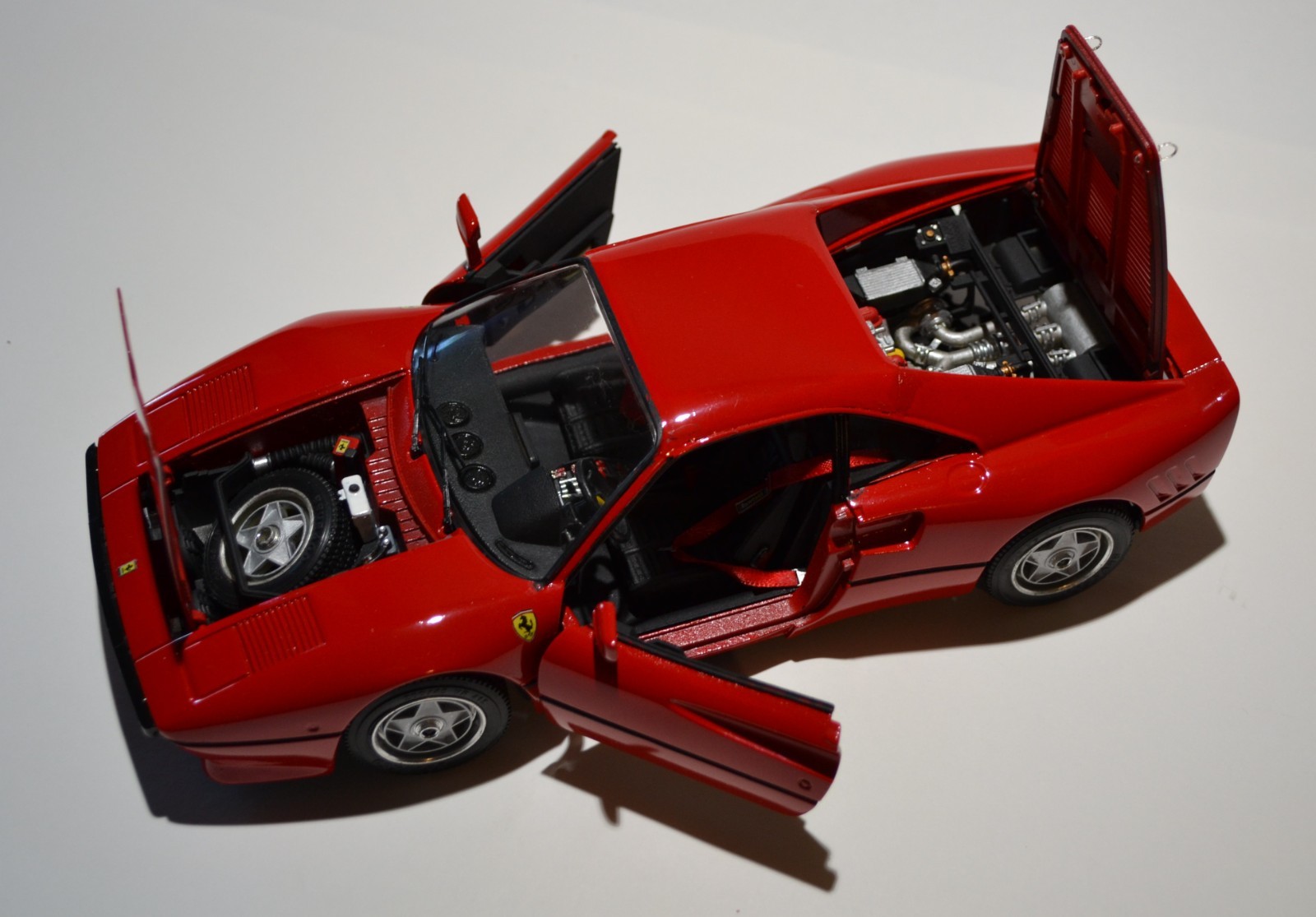Fully Restored Vintage 1:18 Bburago 1984 Ferrari 288 GTO Highly Detailed not BBR Fully Restored Vintage 1:18 Bburago 1984 Ferrari 288 GTO Highly Detailed not BBR