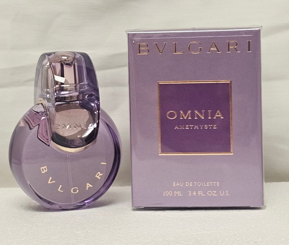 Omnia Amethyste by Bvlgari For Women 100ML 3.4.Oz Eau De Toilette Spray New Size Omnia Amethyste by Bvlgari For Women 100ML 3.4.Oz Eau De Toilette Spray New Size