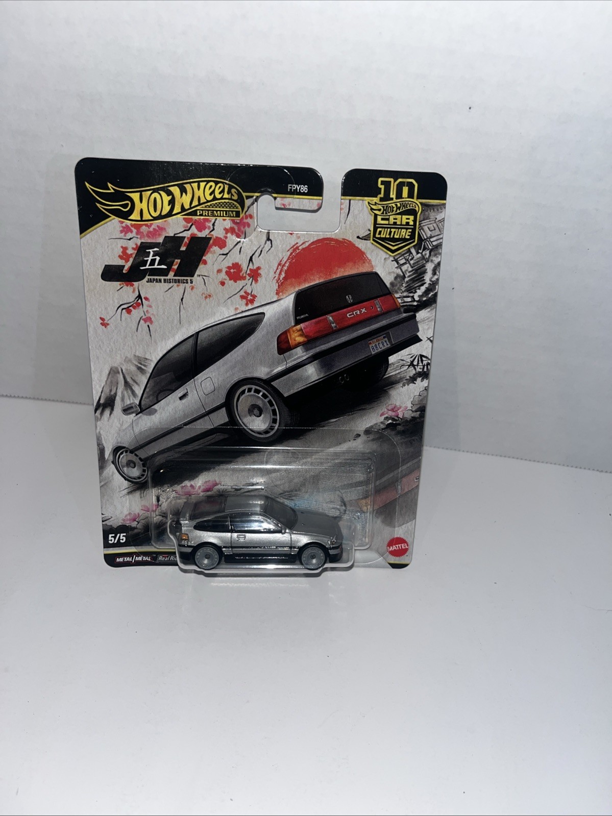 Hot Wheels Premium Car Culture Japan Historics 5 88 Honda CRX NEW Hot Wheels Premium Car Culture Japan Historics 5 88 Honda CRX NEW