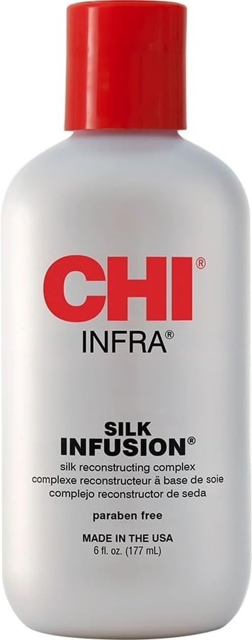 CHI Infra Silk Infusion, Silk Reconstructing Leave-In Hair Treatment ,6 Oz CHI Infra Silk Infusion, Silk Reconstructing Leave-In Hair Treatment ,6 Oz